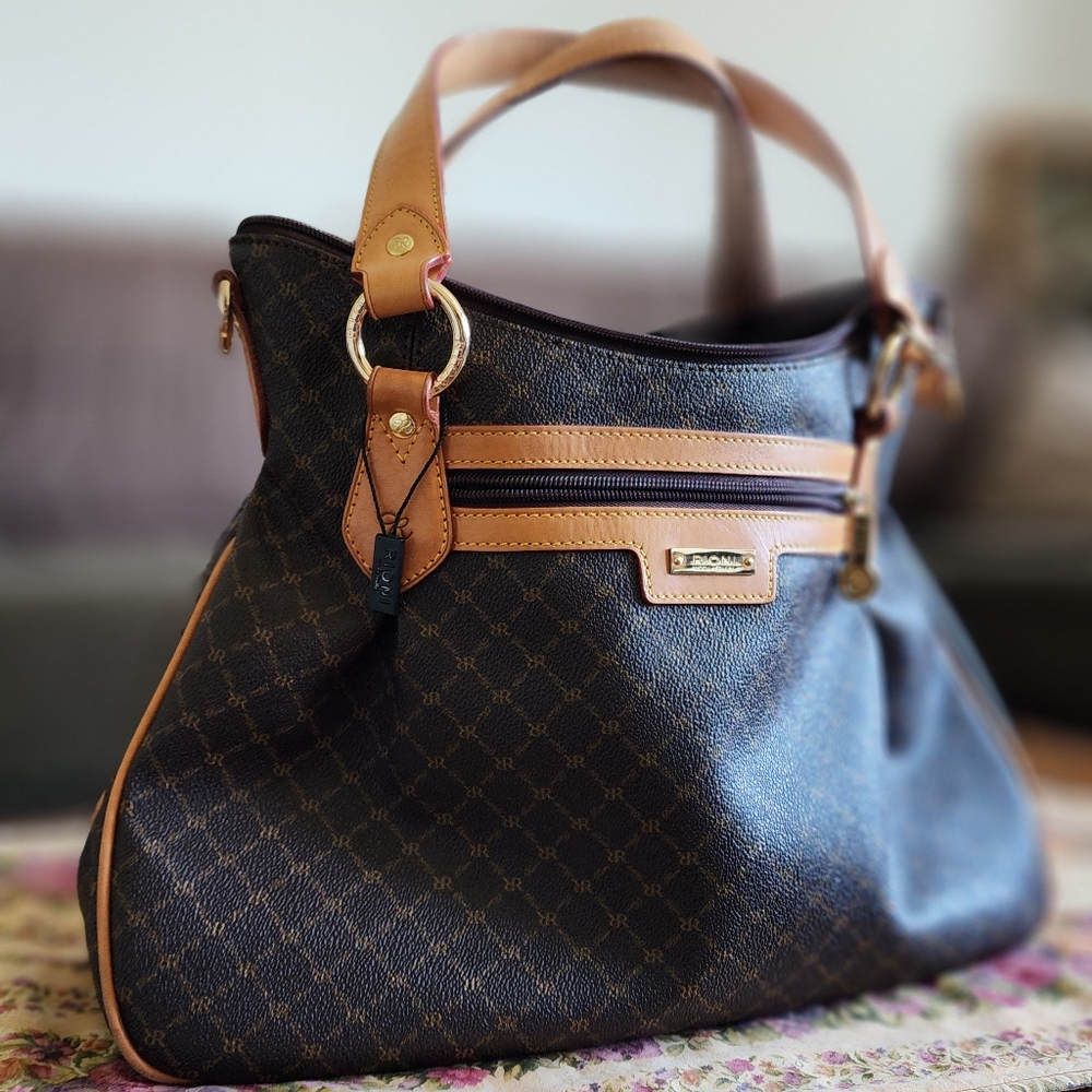 Rioni (Moda Italia) Hand Bag - La Tour Eiffel Style - Picture 1 of 10